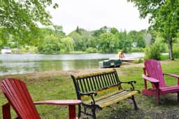 Relaxing 4BR Lake Escape with Patio & BBQ Area - Image 5