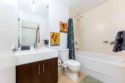 Modern 1BR + Den Condo with Sauna Access - Image 4