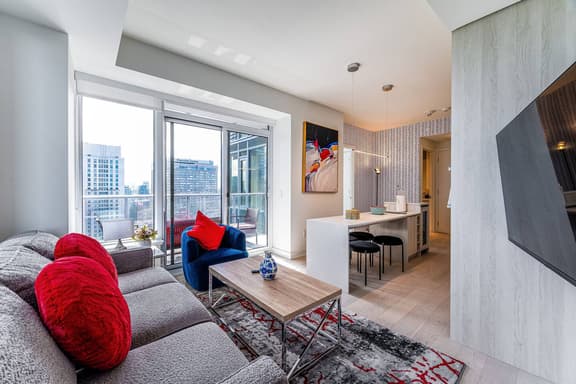 Yorkville Luxury • 2BR Condo w/ Views + Parking - Image 1