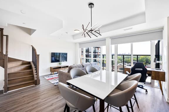 Chic 2BR + Den Two-Level Townhome w/ Free Parking - Image 1