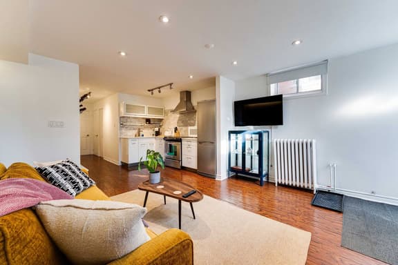 Modern 1BR Basement Suite w/ Private Entrance - Image 1